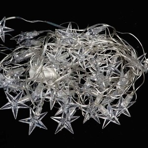 ریسه 40 لامپ طرح ستاره آفتابی طول 5 متر