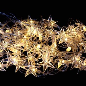 ریسه 40 لامپ طرح ستاره آفتابی طول 5 متر