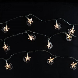 ریسه طرح ماه و ستاره آفتابی طول 5 متر