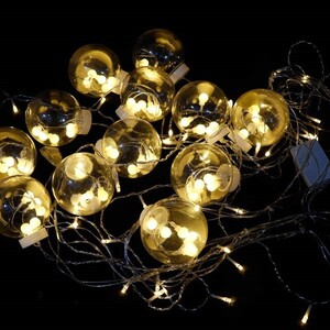 ریسه پرده ای طرح لامپ حبابی آفتابی طول 4 متر