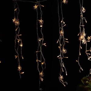 ریسه طرح ماه و ستاره کوچک آفتابی طول 3 متر