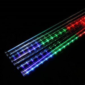 ریسه طرح بارانی رنگی طول 2.5 متر