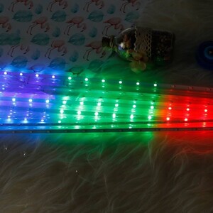 ریسه طرح بارانی رنگی طول 2.5 متر