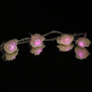 ریسه 100 لامپ فوم طرح گل طول 9 متر