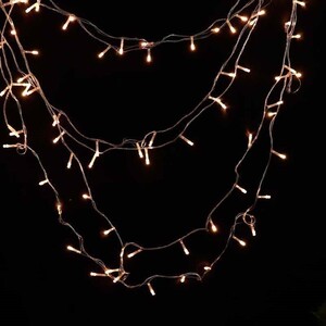 ریسه 80 لامپ سوزنی برقی رنگی طول 8.5 متر