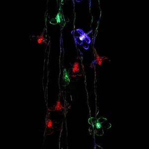 ریسه طرح گل PVC رنگی طول 4 متر