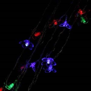 ریسه طرح گل PVC رنگی طول 4 متر