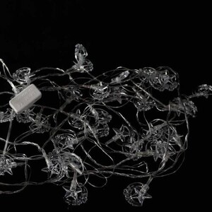 ریسه طرح ماه و ستاره رنگی طول 5 متر