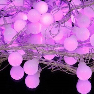 ریسه طرح توپ بنفش طول 4٫5 متر