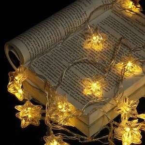 ریسه طرح ستاره شفاف طول 3.6 متر