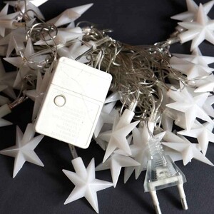 ریسه طرح ستاره پلاستیکی آفتابی طول 5.5 متر