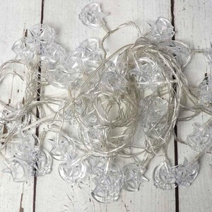 ریسه سوزنی طرح ماه و ستاره آفتابی طول 5 متر