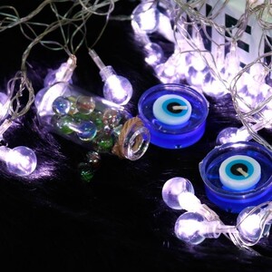 ریسه طرح لامپ کوچک مهتابی طول 4.5 متر