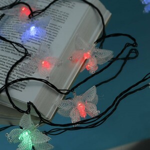 ریسه فانتزی طرح پروانه رنگی طول 4٫5 متر