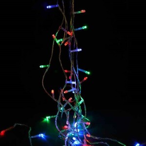 ریسه 100 لامپ سوزنی رنگی طول 9 متر