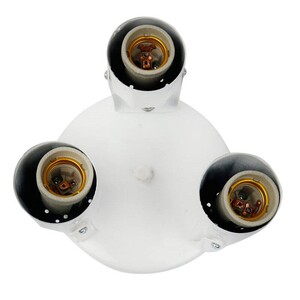 پایه چراغ سقفی سه شعله E27