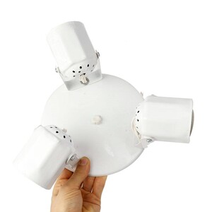 پایه چراغ سقفی سه شعله E27