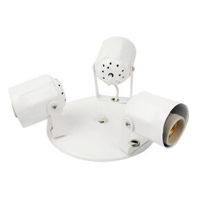 پایه چراغ سقفی سه شعله E27