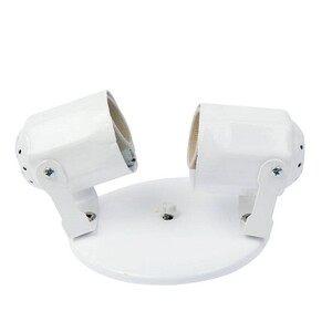 پایه چراغ سقفی دو شعله E27