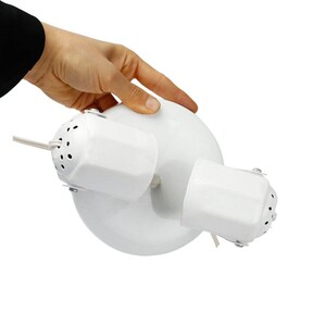 پایه چراغ سقفی دو شعله E27