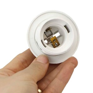 سرپیچ آویز لامپ تک گریف دار E27