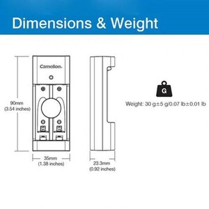 شارژر باتری Camelion BC-0806T
