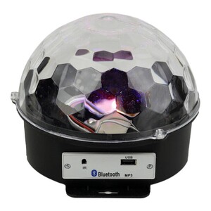 رقص نور اسپیکر دار MP3 LED Magic Ball Light + ریموت کنترل