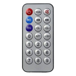 رقص نور اسپیکر دار MP3 LED Magic Ball Light + ریموت کنترل