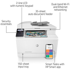 پرینتر رنگی چند کاره لیزری HP LaserJet Pro MFP M183fw
