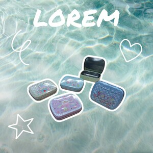 جعبه هدیه فلزی بسته 5 عددی