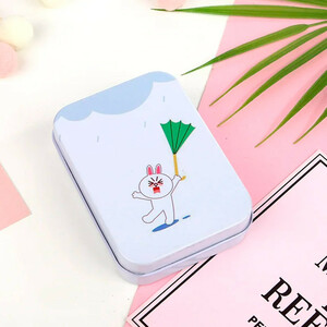 جعبه هدیه فلزی طرح مستطیلی بسته 3 عددی کد 2