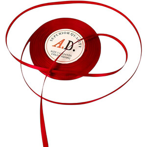 روبان ساتن 0.5 سانتی متر ساده