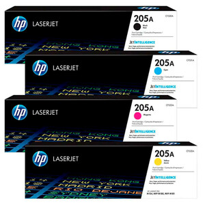 کارتریج لیزری رنگی HP LaserJet 205A بسته 4 عددی