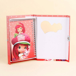 دفتر خاطرات سیمی 30 برگ طرح کارتونی سنجاقک