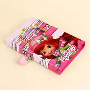 دفتر خاطرات سیمی 30 برگ طرح کارتونی سنجاقک