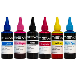 جوهر پرینتر Meva MA-T6731 Beta 100ml بسته 6 عددی