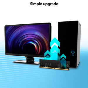 رم کامپیوتر لکسار LD4AU008G DDR4 8GB Single 2666MHz CL19