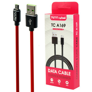 کابل میکرو یو اس بی 2.1 آمپر تسکو TC A169 طول 1 متر