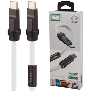 کابل دو سر تایپ سی فست شارژ 3 آمپر ارلدام EC-173C-C طول 1 متر