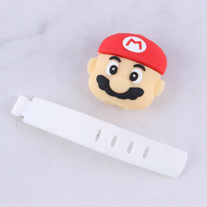 ست محافظ کابل و کلگی شارژر سامسونگ طرح ماریو