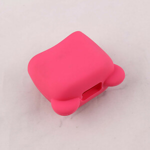 ست محافظ کابل و کلگی شارژر سامسونگ طرح خرس صورتی