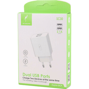 شارژر دیواری 10.5 وات اسکای دلفین SC30 2.1A
