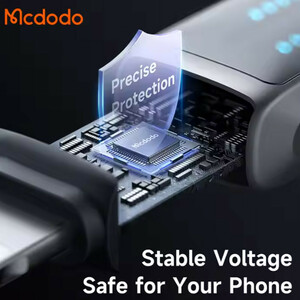 کابل لایتنینگ فست شارژ 3 آمپر مک دودو CA-525 طول 1.2 متر