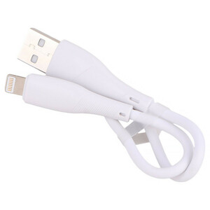 کابل کوتاه لایتنینگ فست شارژ 2.4 آمپر ارلدام EC-163i طول 25 سانتی متر