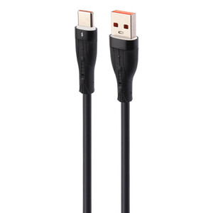 کابل تایپ سی فست شارژ 5 آمپر شوش SH140C+ طول 1.1 متر