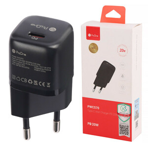 شارژر دیواری 20 وات پرووان PWC570 PD 3A