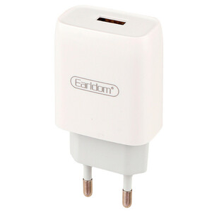 شارژر دیواری 10.5 وات ارلدام ES-197 2.1A + کابل تایپ سی