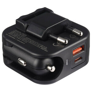 شارژر فندکی و دیواری فست شارژ TSCO TCG 53 3A 20W + کابل تایپ سی