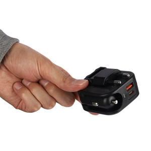 شارژر فندکی و دیواری فست شارژ TSCO TCG 53 3A 20W + کابل تایپ سی