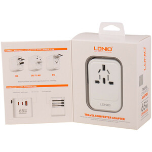 شارژر دیواری 65 وات الدینو Z6 QC3.0 PD 5A